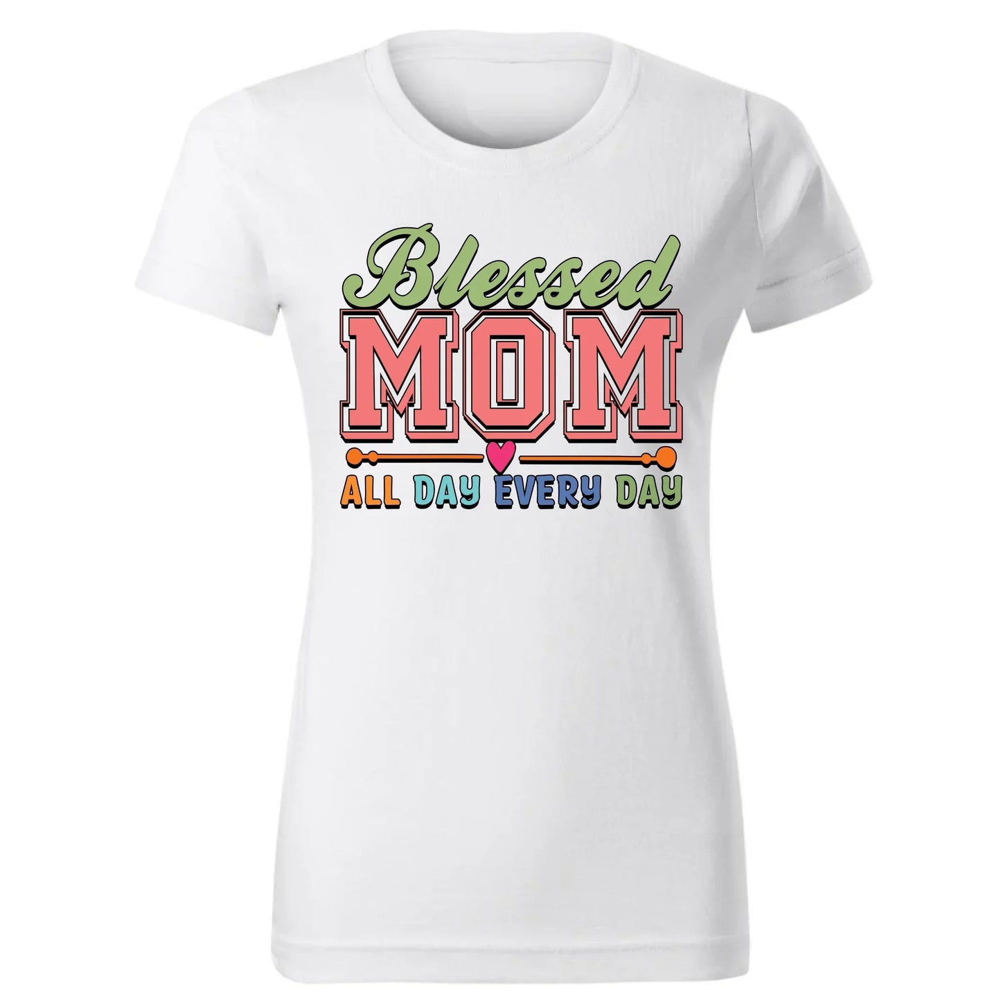 Mom all day every day | Koszulka damska dla mamy DM36 - StoryCups.pl