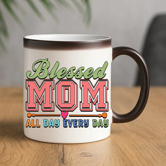 Mom all day every day | Kubek magiczny dla mamy DM36 - StoryCups.pl