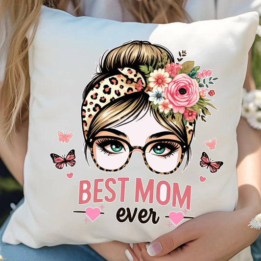 Best mom ever | Poduszka prezent dla mamy DM37 - StoryCups.pl