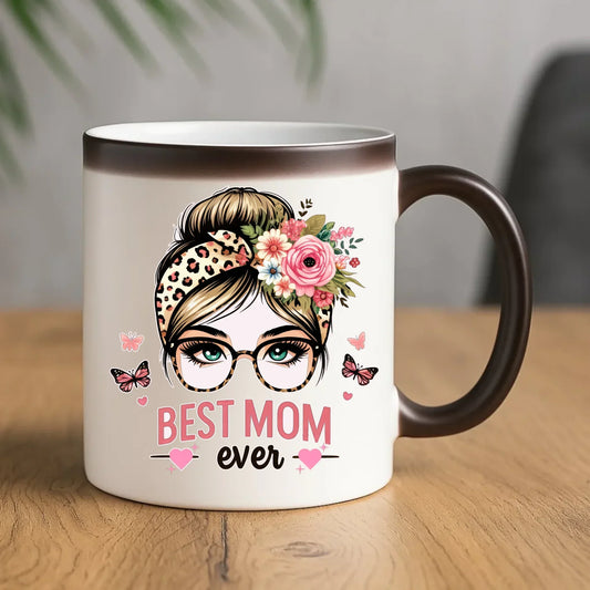 Best mom ever | Kubek magiczny prezent dla mamy DM37 - StoryCups.pl