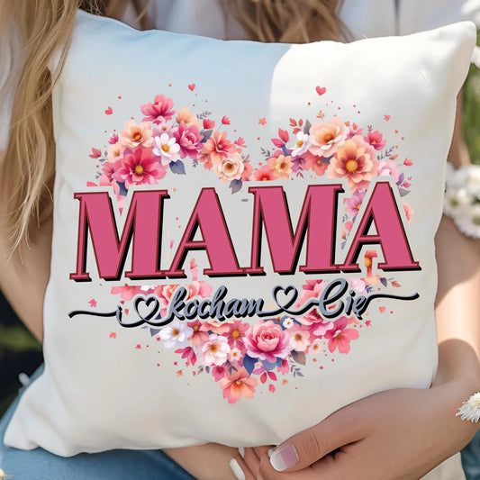 Kocham Cię | Poduszka prezent dla mamy DM39 - StoryCups.pl