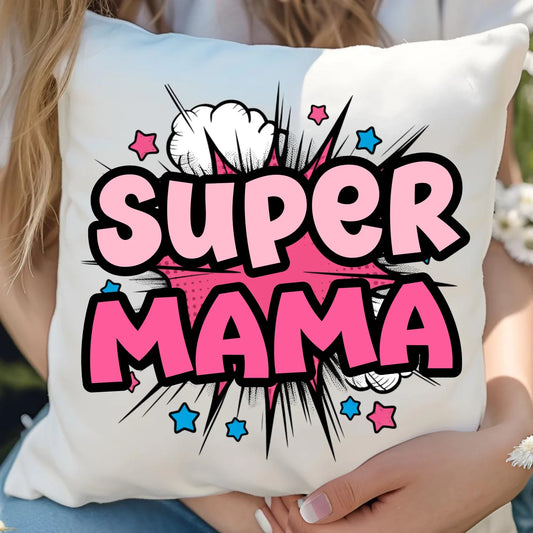 Super mama | Poduszka DM24 - StoryCups.pl