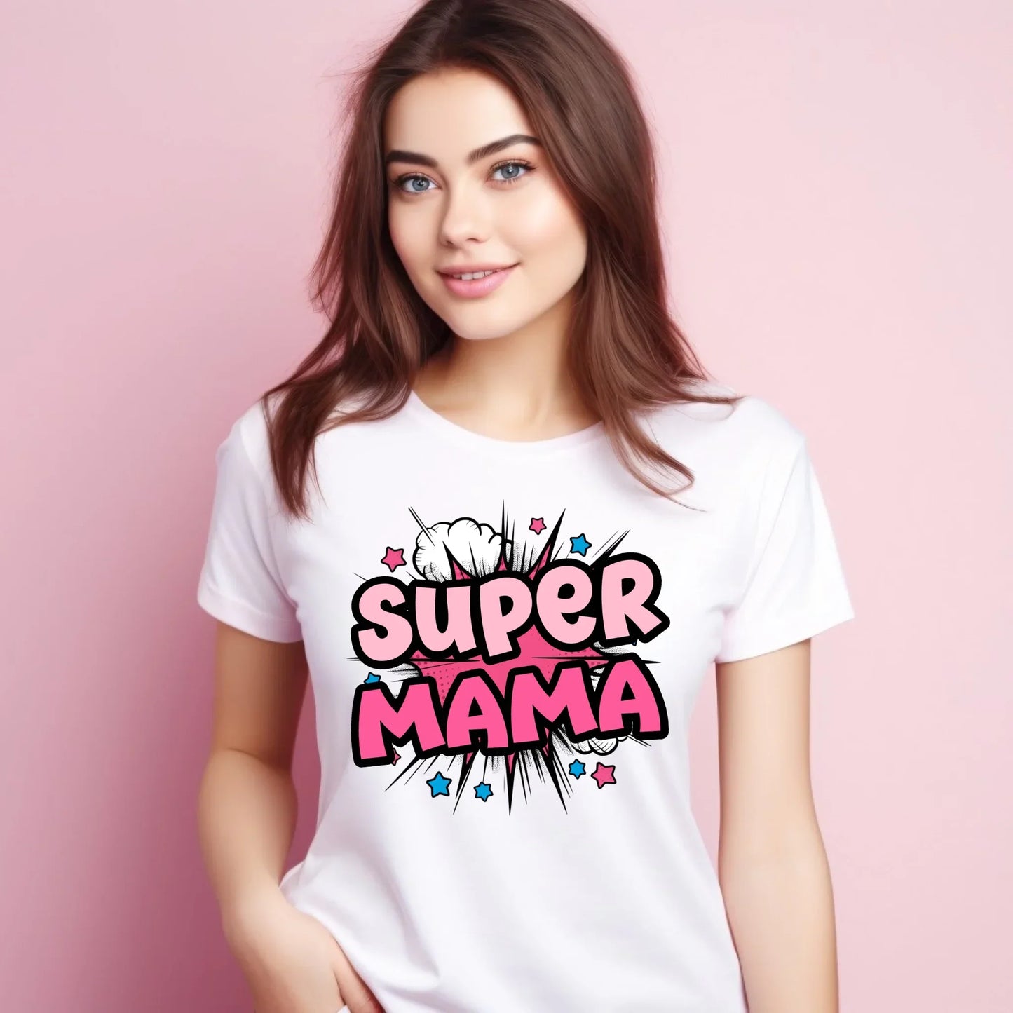 Super mama | Koszulka damska na prezent DM24 - StoryCups.pl