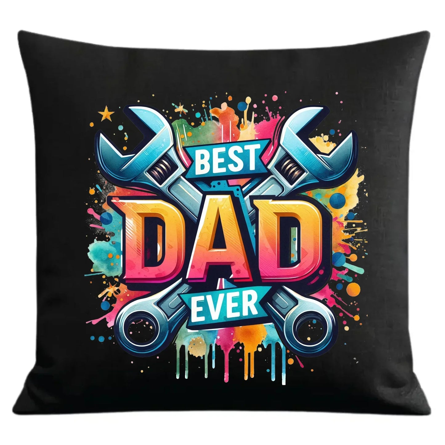Best Dad Ever | Poduszka dekoracyjna dla taty DT58 - StoryCups.pl