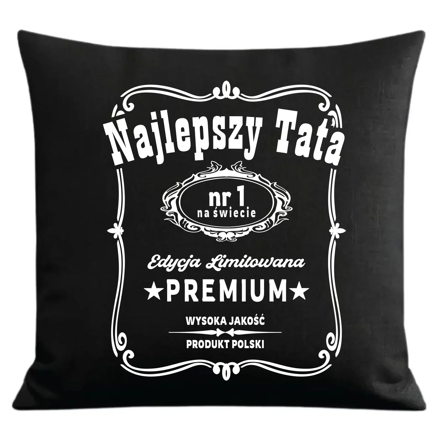 Najlepszy tata na świecie | Poduszka dekoracyjna na prezent dla taty DT32 - StoryCups.pl
