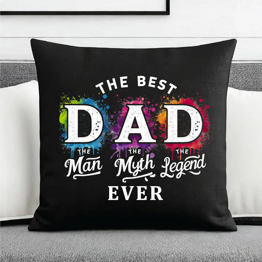 The best dad ever | Poduszka dekoracyjna dla taty DT74 - StoryCups.pl