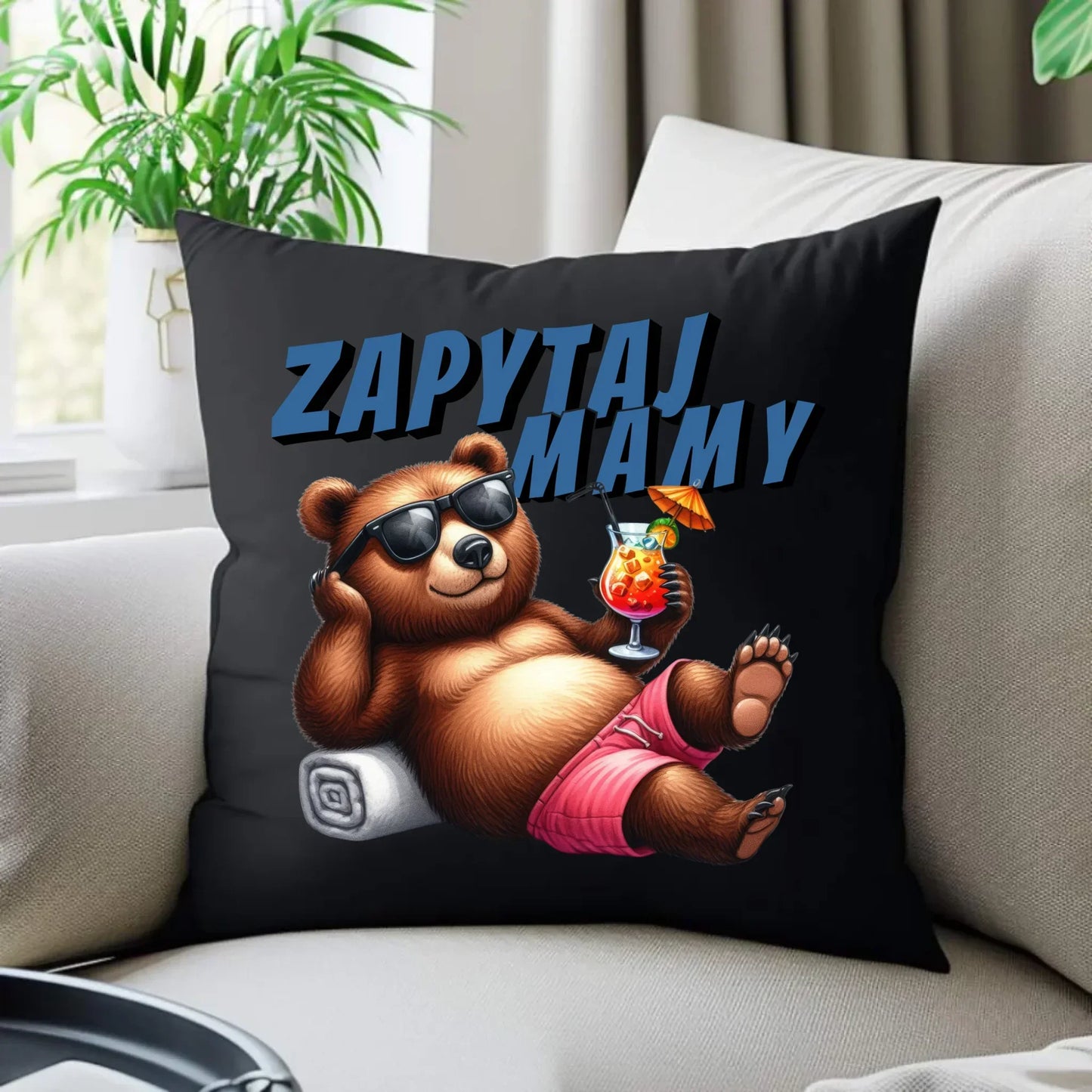 Zapytaj mamy | Poduszka dekoracyjna dla taty DT77 - StoryCups.pl