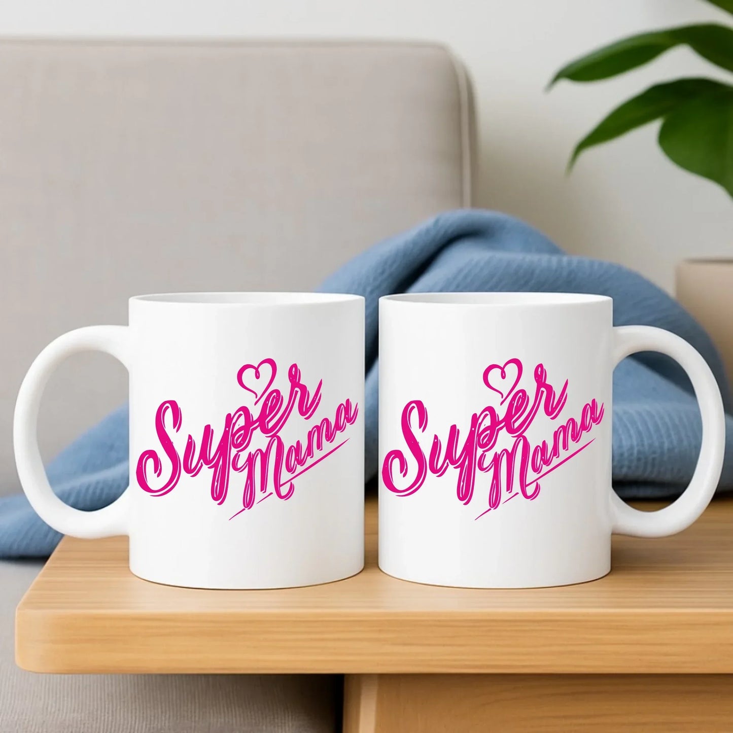 Super mama | Zestaw poduszka i kubek prezent na Dzień Matki DM21 - StoryCups.pl