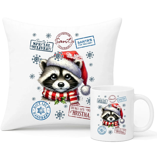 List do Mikołaja | Świąteczny zestaw poduszka i kubek BN104 - StoryCups.pl