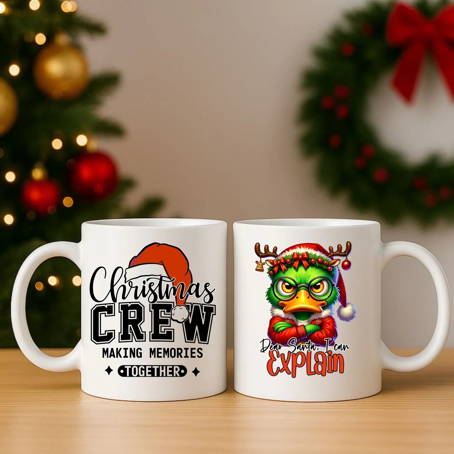 Mogę to wytłumaczyć | Świąteczny zestaw poduszka i kubek BN77 - StoryCups.pl