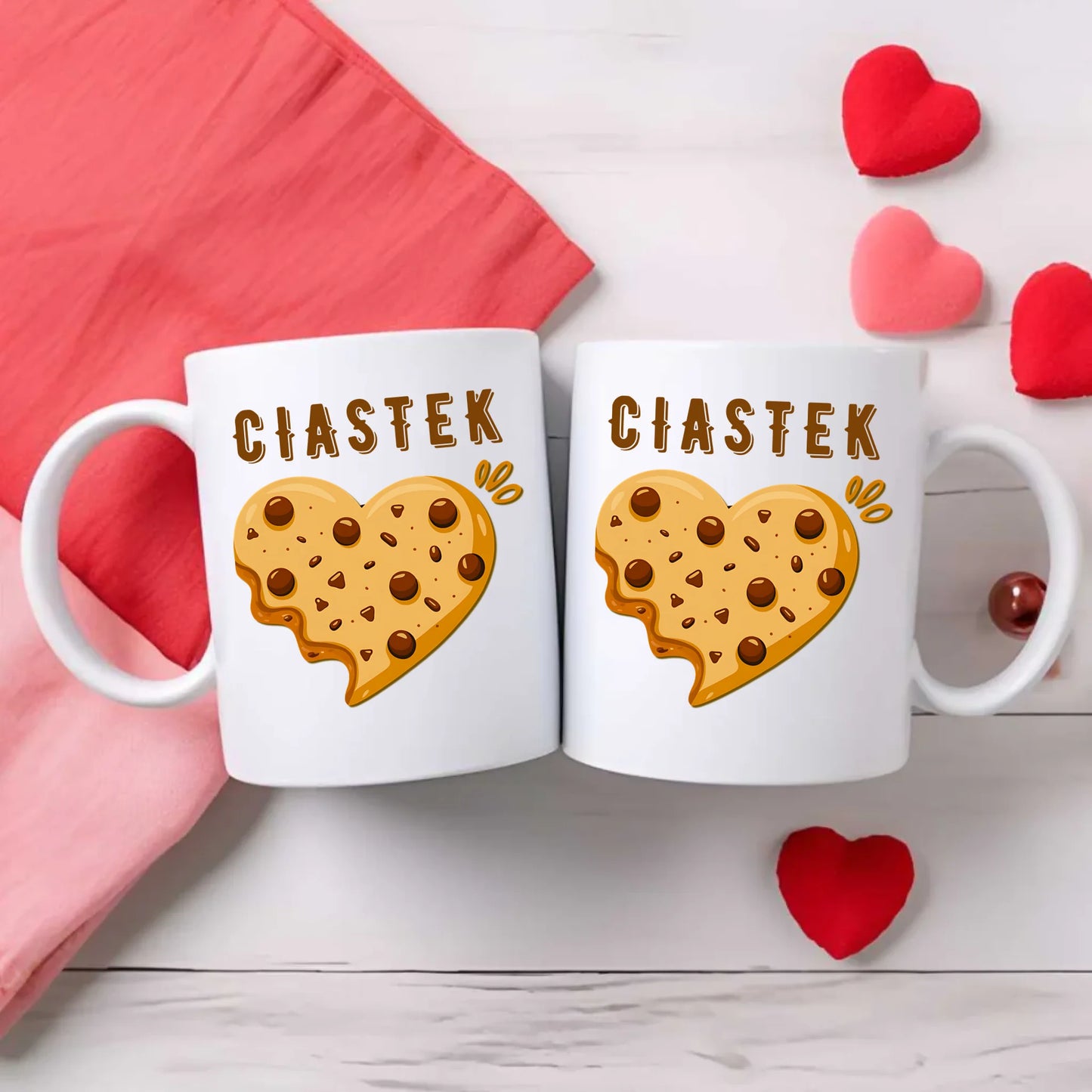 Zestaw poduszka i kubek dla par – romantyczny prezent
