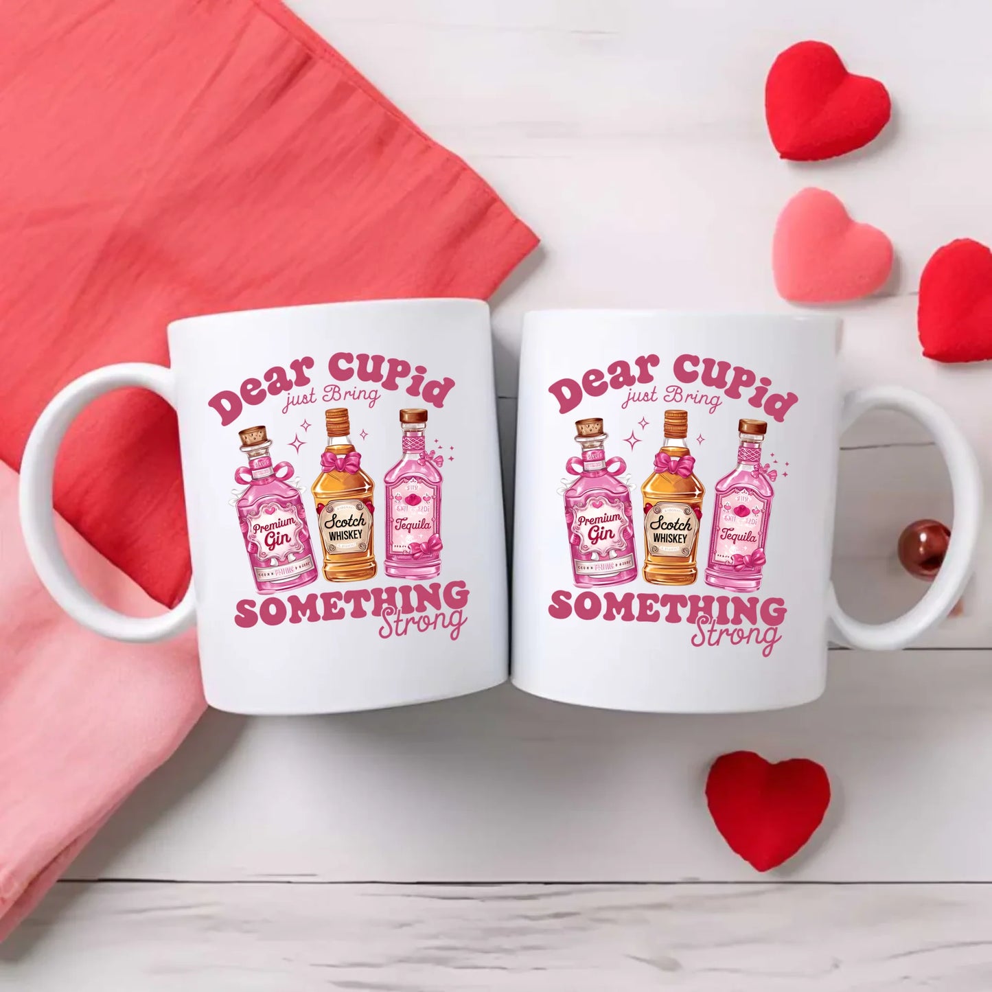 Przynieś coś mocniejszego | Zestaw poduszka i kubek W42 - StoryCups.pl