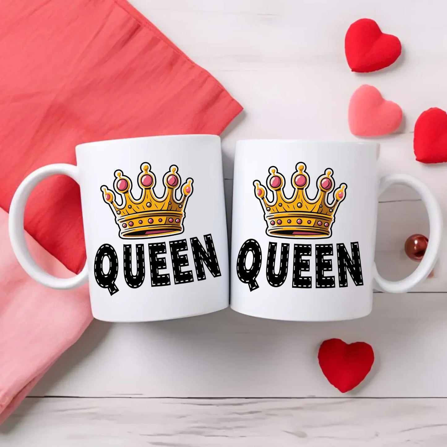 Queen | Zestaw poduszka i kubek W41 - StoryCups.pl