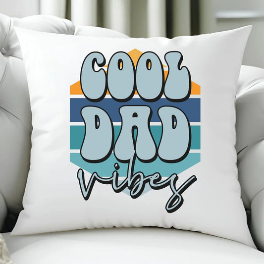 Cool Dad Vibes | Poduszka dla taty na prezent DT56 - StoryCups.pl
