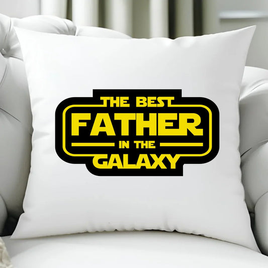 The best father in the galaxy | Poduszka dla taty DT30 - StoryCups.pl