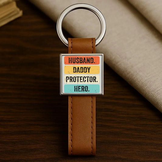 Husband daddy protector hero | Brelok dla taty DT05 - StoryCups.pl