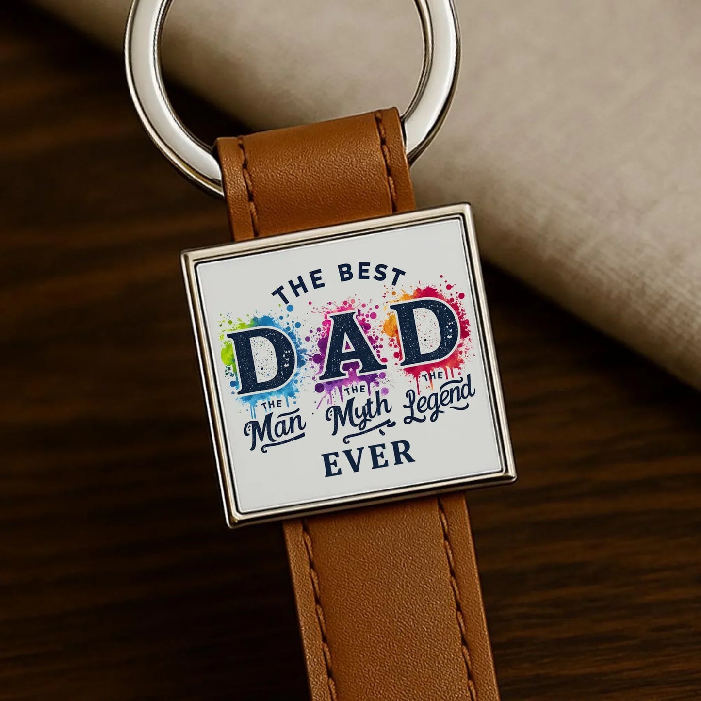 The best dad ever | Brelok dla taty DT74 - StoryCups.pl