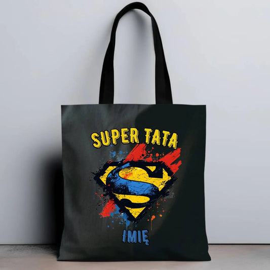 Super tata imię | Torba dla taty DT07 - StoryCups.pl