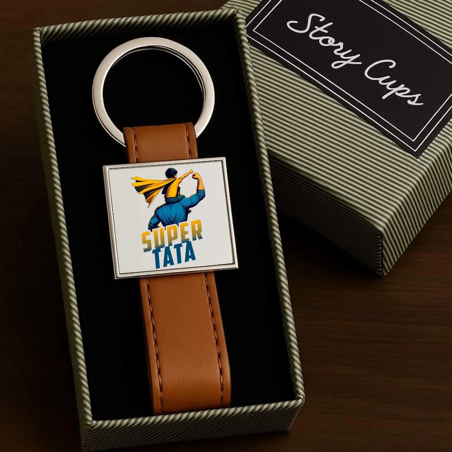 Super tata | Brelok dla taty DT38 - StoryCups.pl