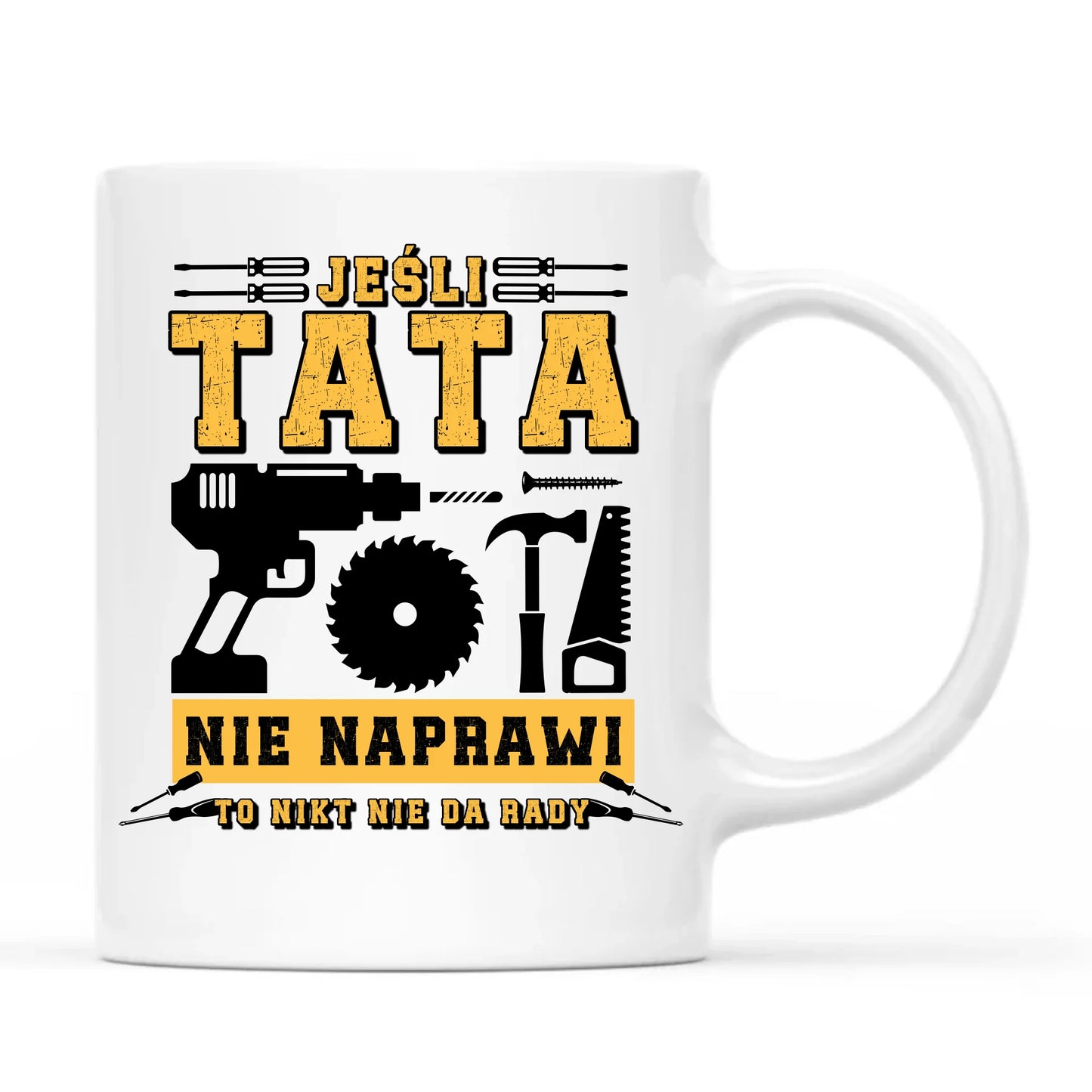 Kubek z nadrukiem prezent dla taty Dzień Ojca święta urodziny