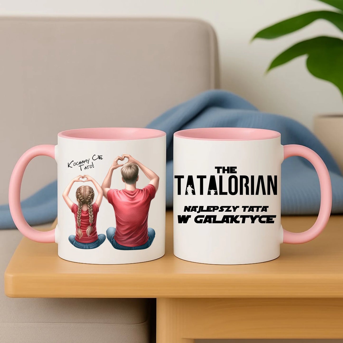 Personalizowany kubek dla taty na prezent Dzień Ojca Święta Urodziny