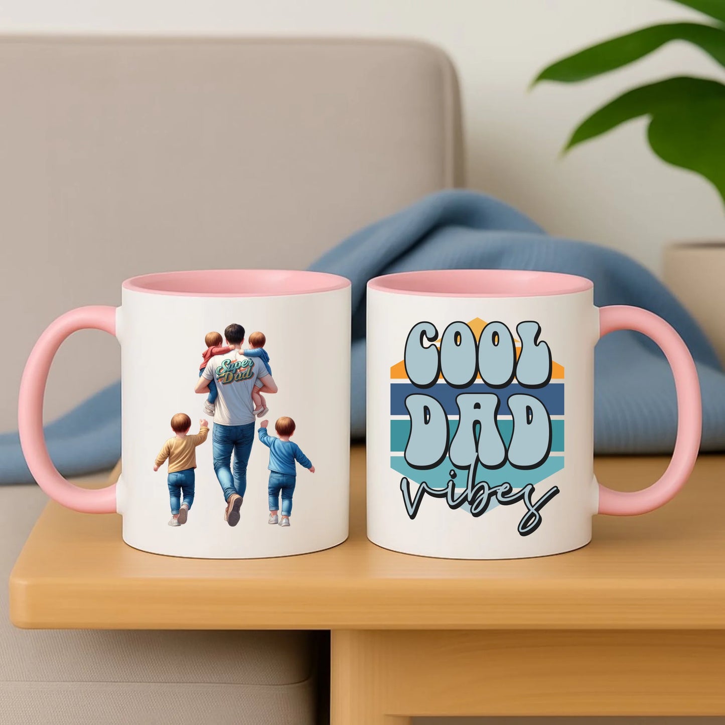 Personalizowany kubek dla taty na prezent Dzień Ojca Święta Urodziny