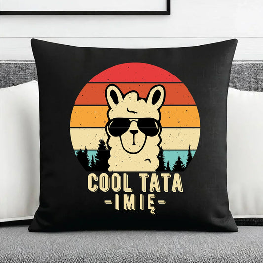 Cool tata | Poduszka dekoracyjna dla taty DT04 - StoryCups.pl