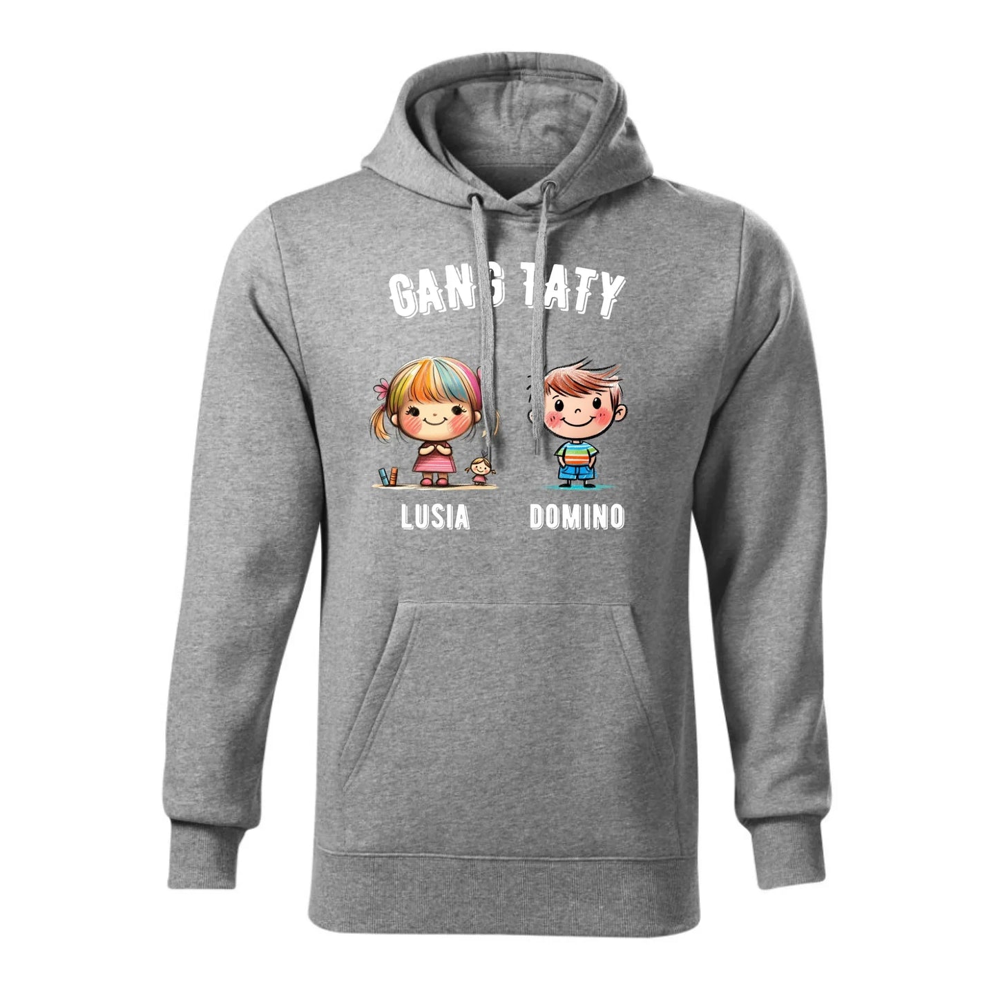 Gang Taty | Personalizowana bluza męska z kapturem dla taty DT09 - StoryCups.pl