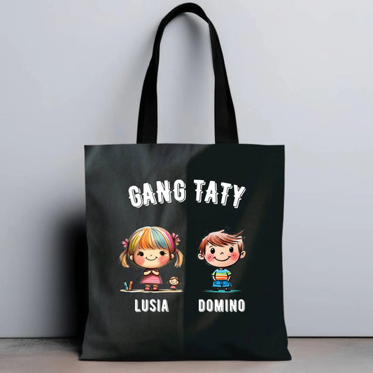 Gang Taty | Personalizowana torba dla taty DT09 - StoryCups.pl