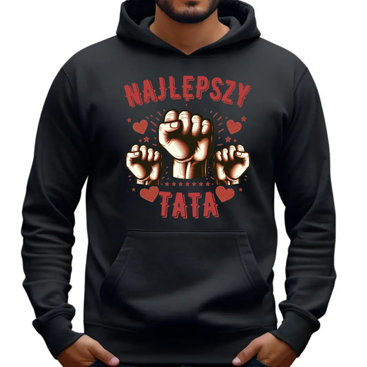Najlepszy tata na świecie | Bluza męska z kapturem dla taty DT12 - StoryCups.pl