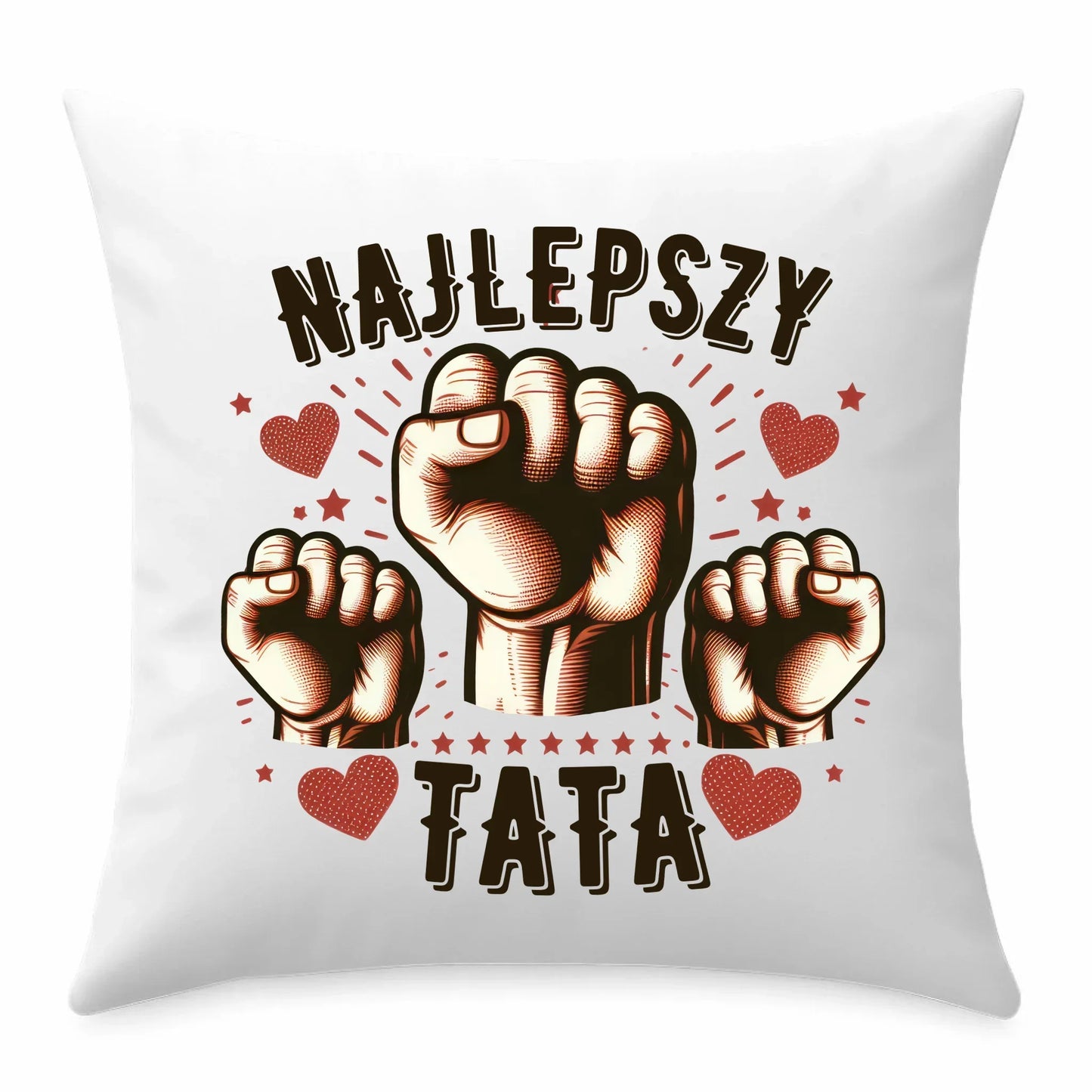 Najlepszy tata na świecie | Poduszka dla taty na prezent DT12 - StoryCups.pl