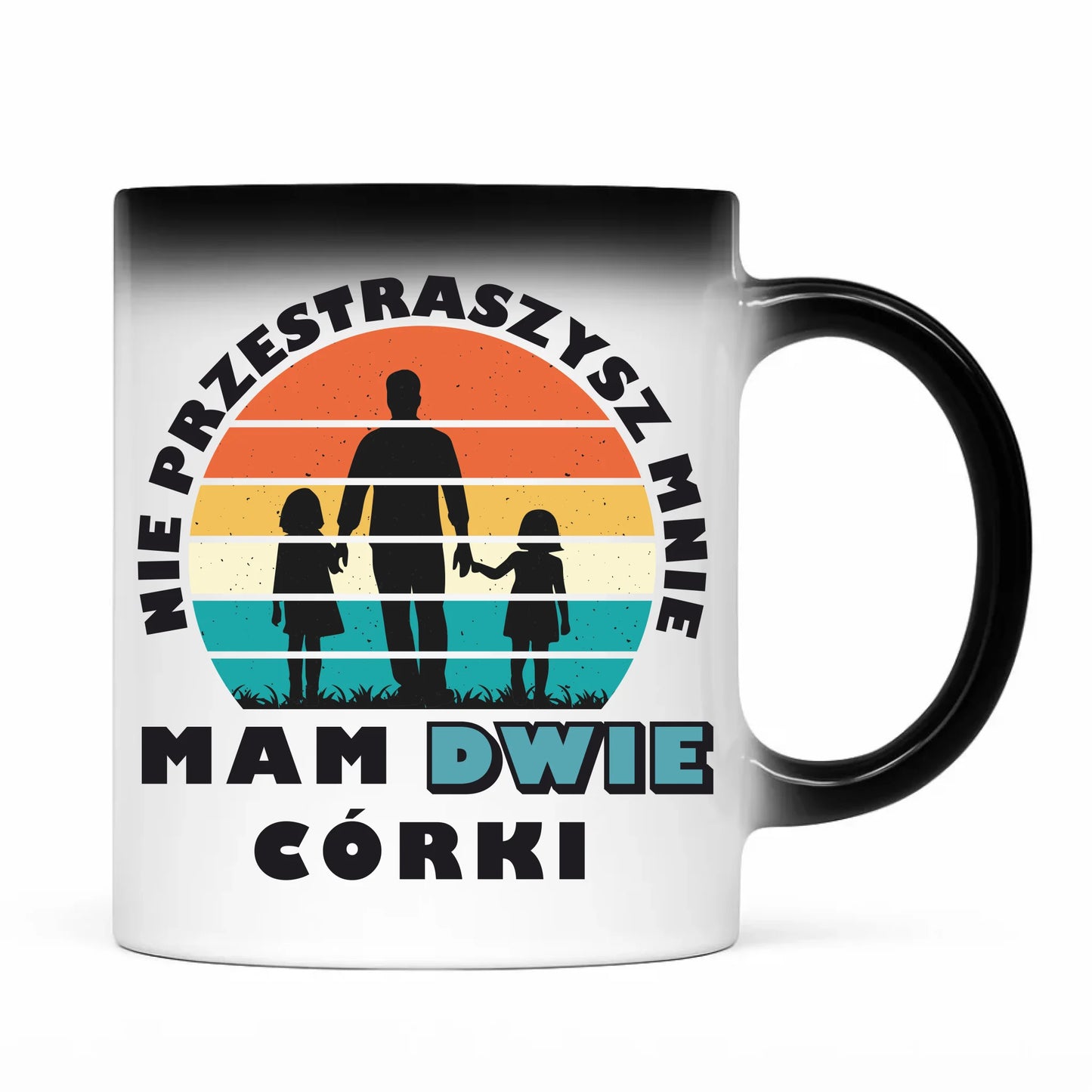 Magiczny kubek dla taty prezent na Dzień Ojca urodziny imieniny