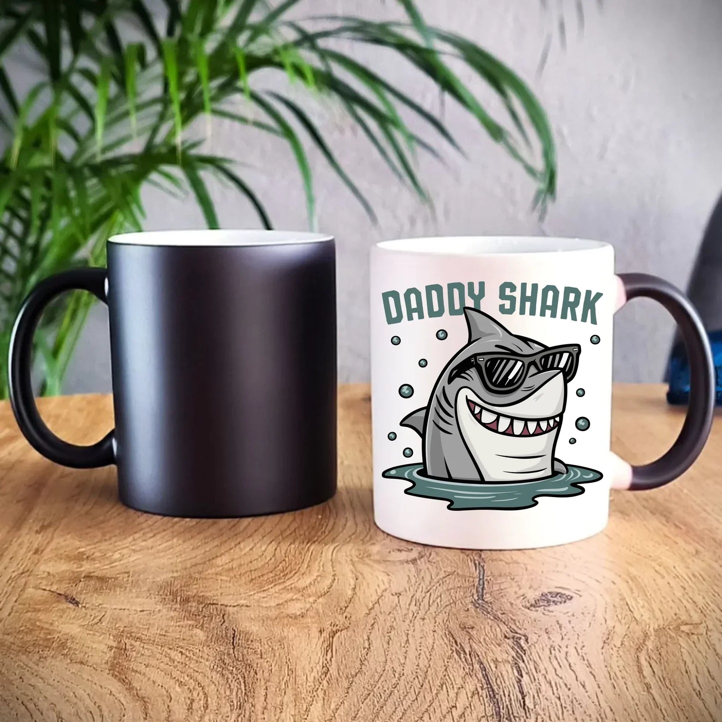 Daddy shark | Kubek magiczny dla taty DT15 - StoryCups.pl