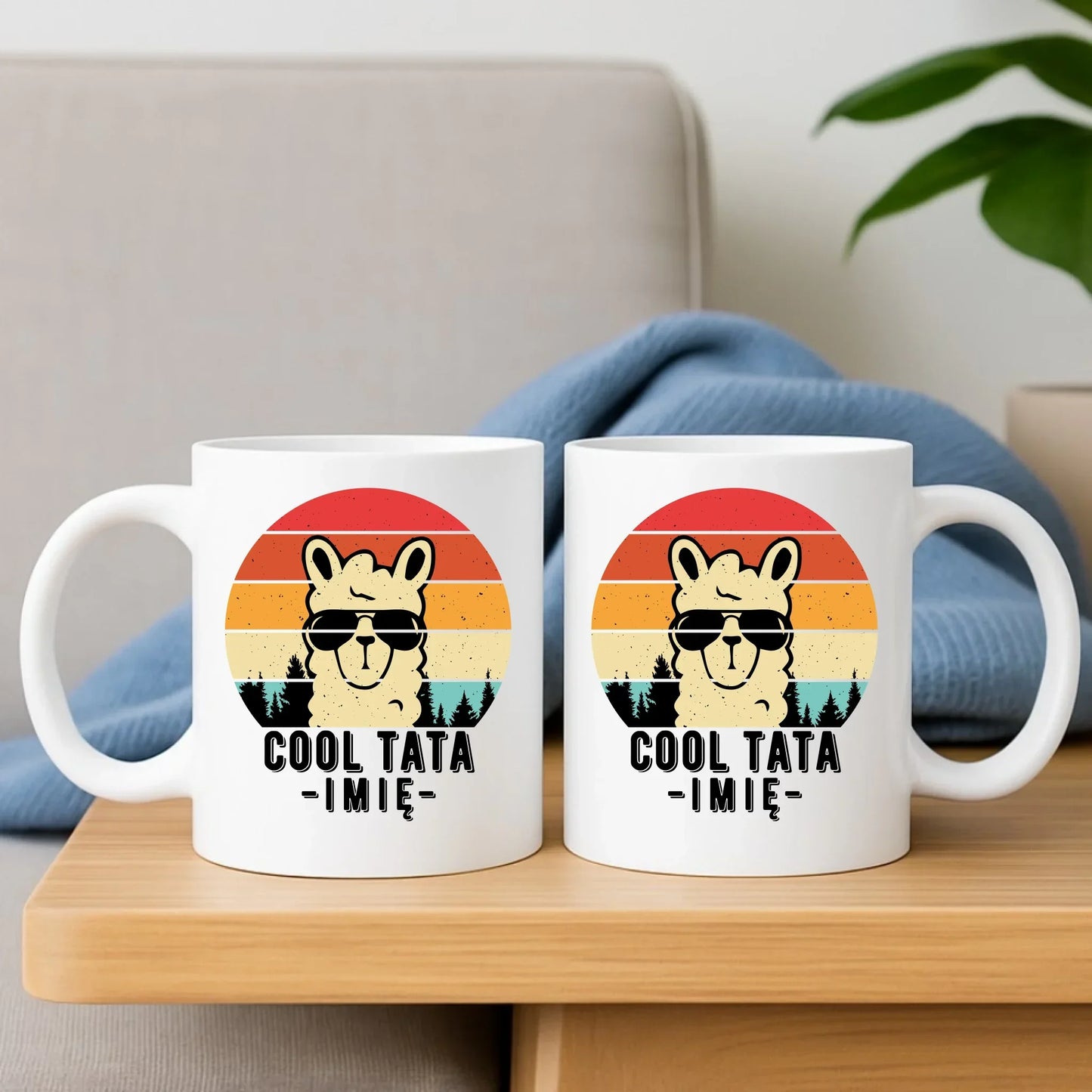 Cool tata | Zestaw poduszka i kubek dla taty DT04 - StoryCups.pl