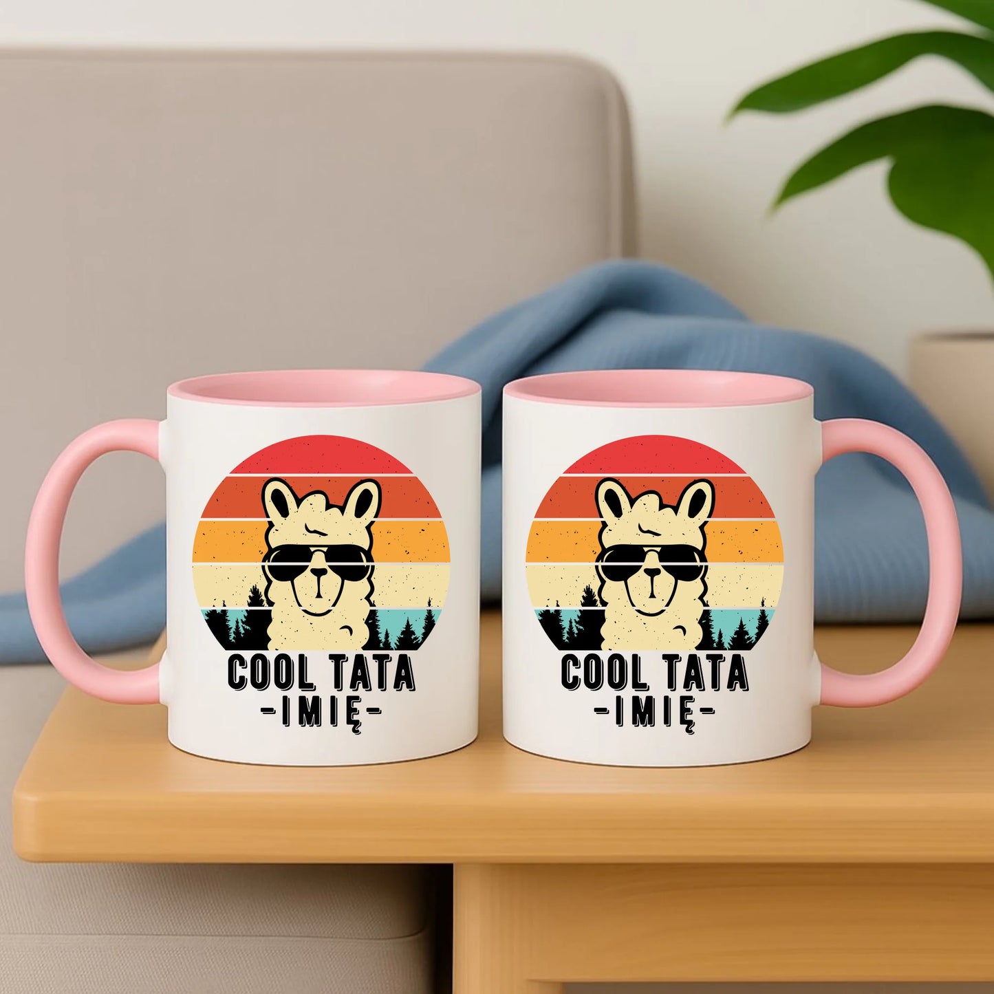 Personalizowany kubek dla taty na prezent Dzień Ojca Święta Urodziny