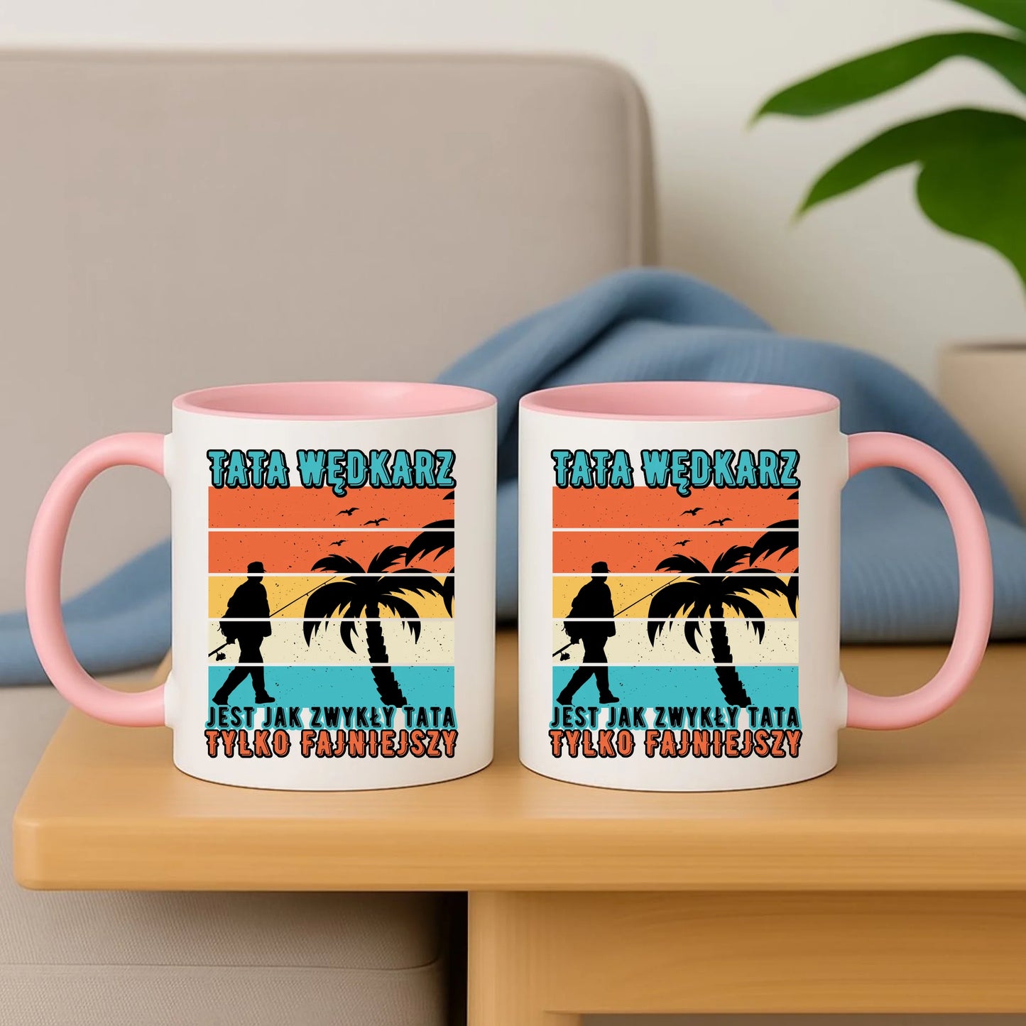 Personalizowany kubek dla taty na prezent Dzień Ojca Święta Urodziny