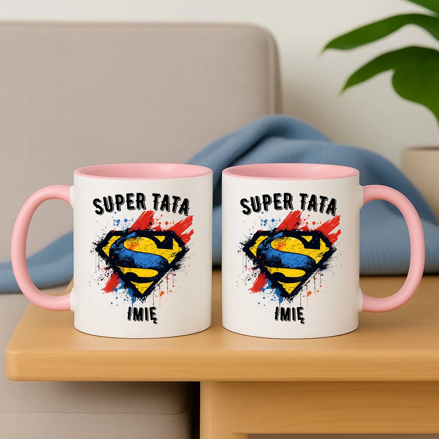 Personalizowany kubek dla taty na prezent Dzień Ojca Święta Urodziny