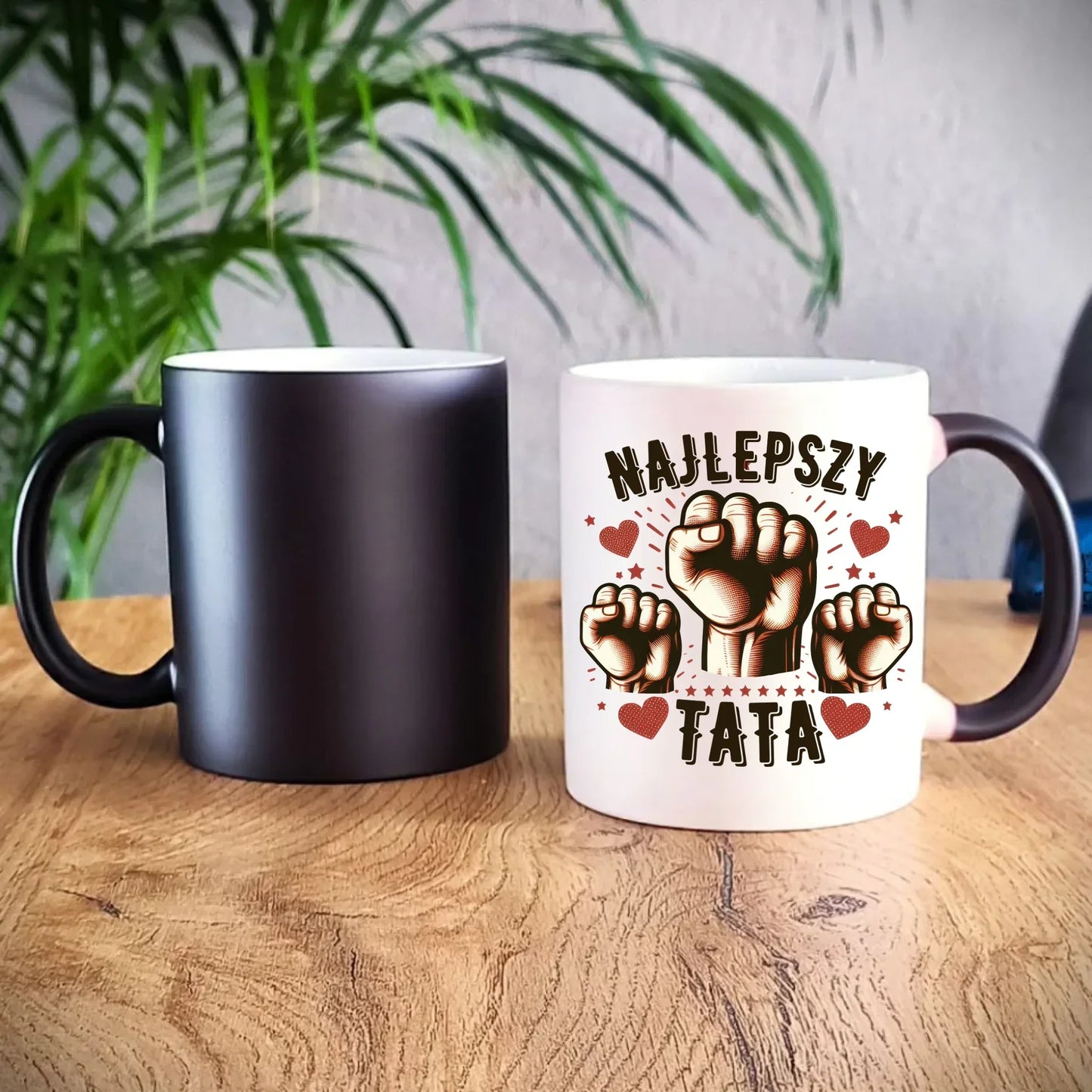 Najlepszy tata na świecie | Kubek magiczny dla taty DT12 - StoryCups.pl