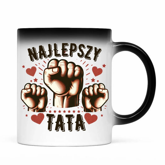 Najlepszy tata na świecie | Kubek magiczny dla taty DT12 - StoryCups.pl