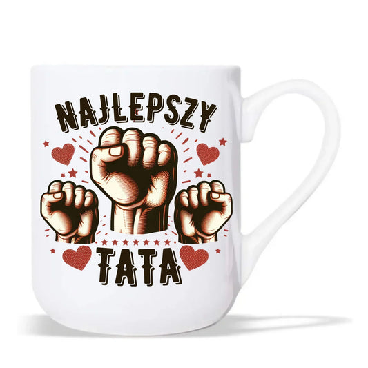 Najlepszy tata na świecie | Kubek elegant dla taty DT12 - StoryCups.pl