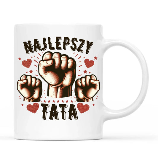 Najlepszy tata na świecie | Kubek dla taty na prezent DT12 - StoryCups.pl