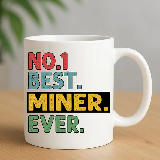 Kubek - prezent dla górnika - Best miner ever G12 - StoryCups.pl