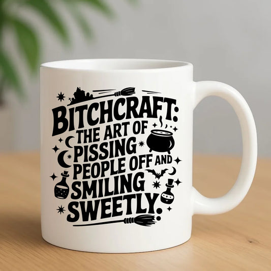Kubek na Halloween - Bitchcraft HL25 - StoryCups.pl