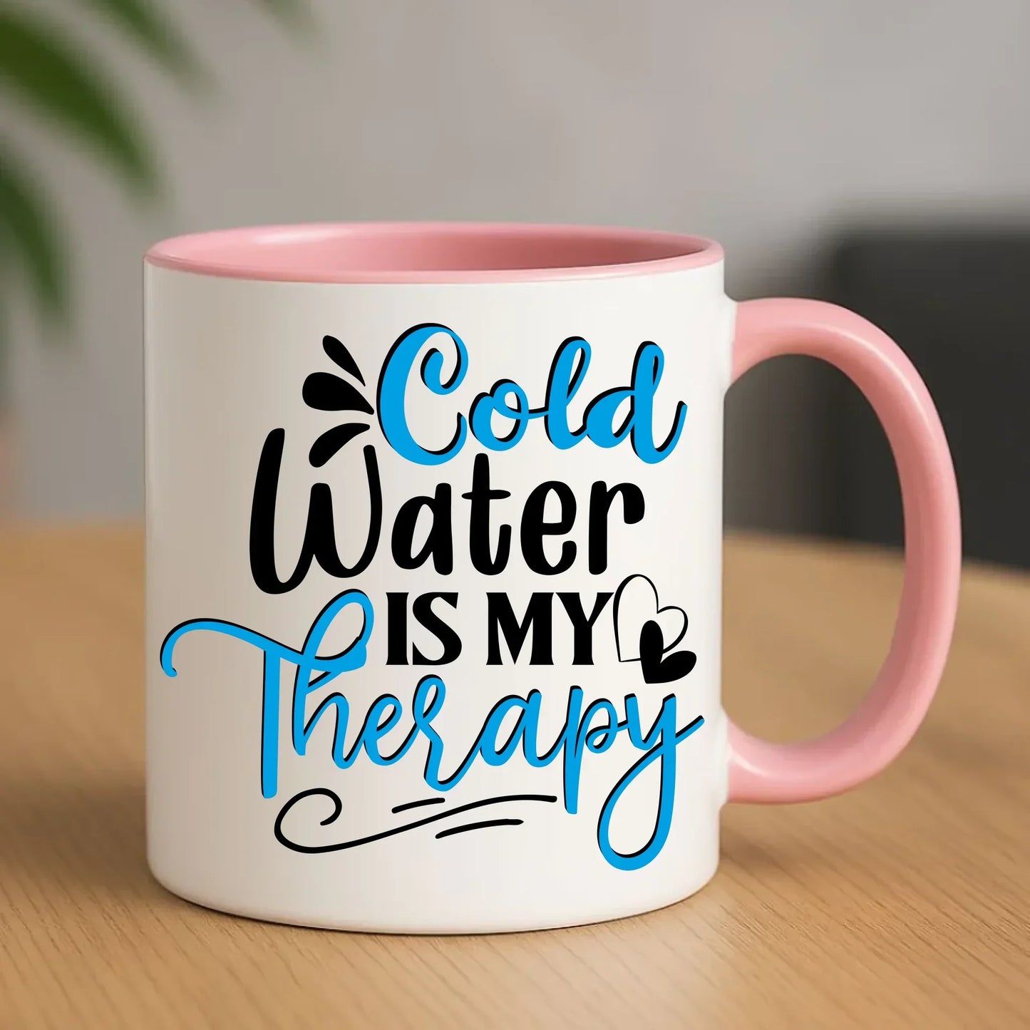 Cold water is my therapy | Kubek HM14 - StoryCups.pl