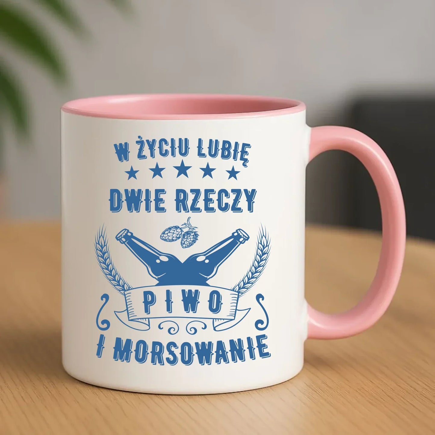 W życiu lubię dwie rzeczy piwo i morsowanie | Kubek HM09 - StoryCups.pl