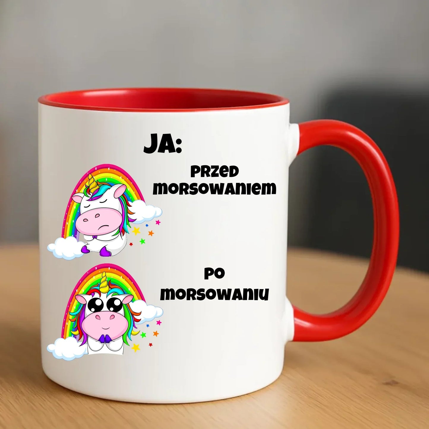 Przed i po morsowaniu | Kubek HM11 - StoryCups.pl