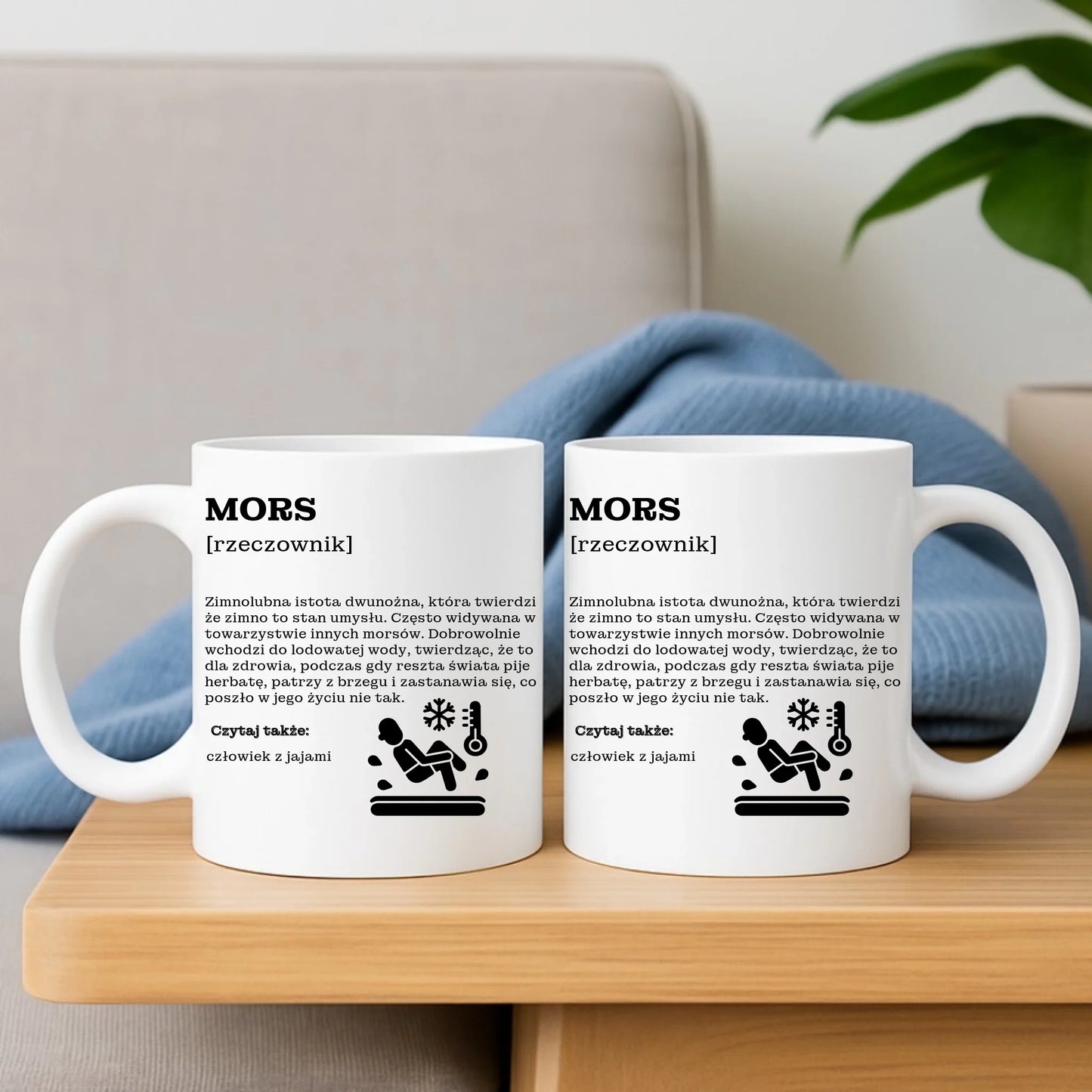 Personalizowany kubek z nadrukiem na prezent