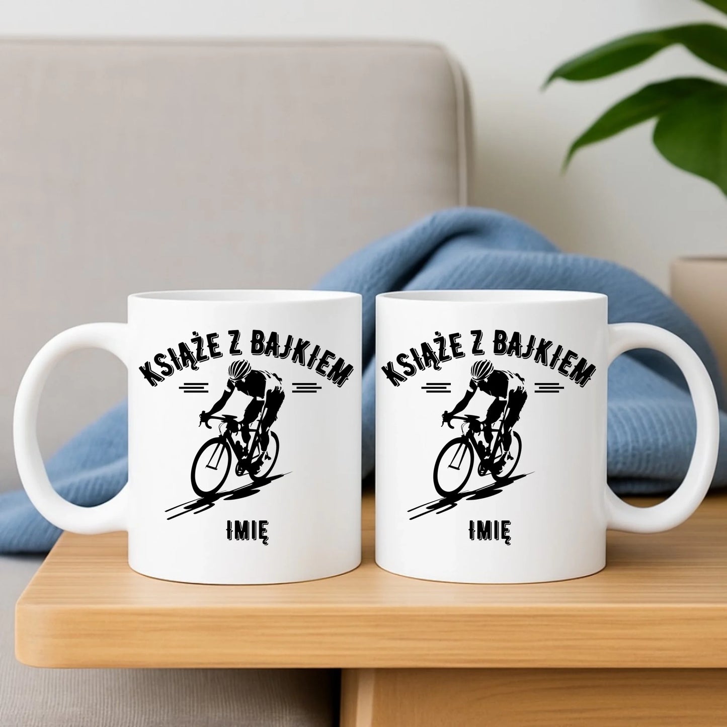 Personalizowany kubek z nadrukiem na prezent