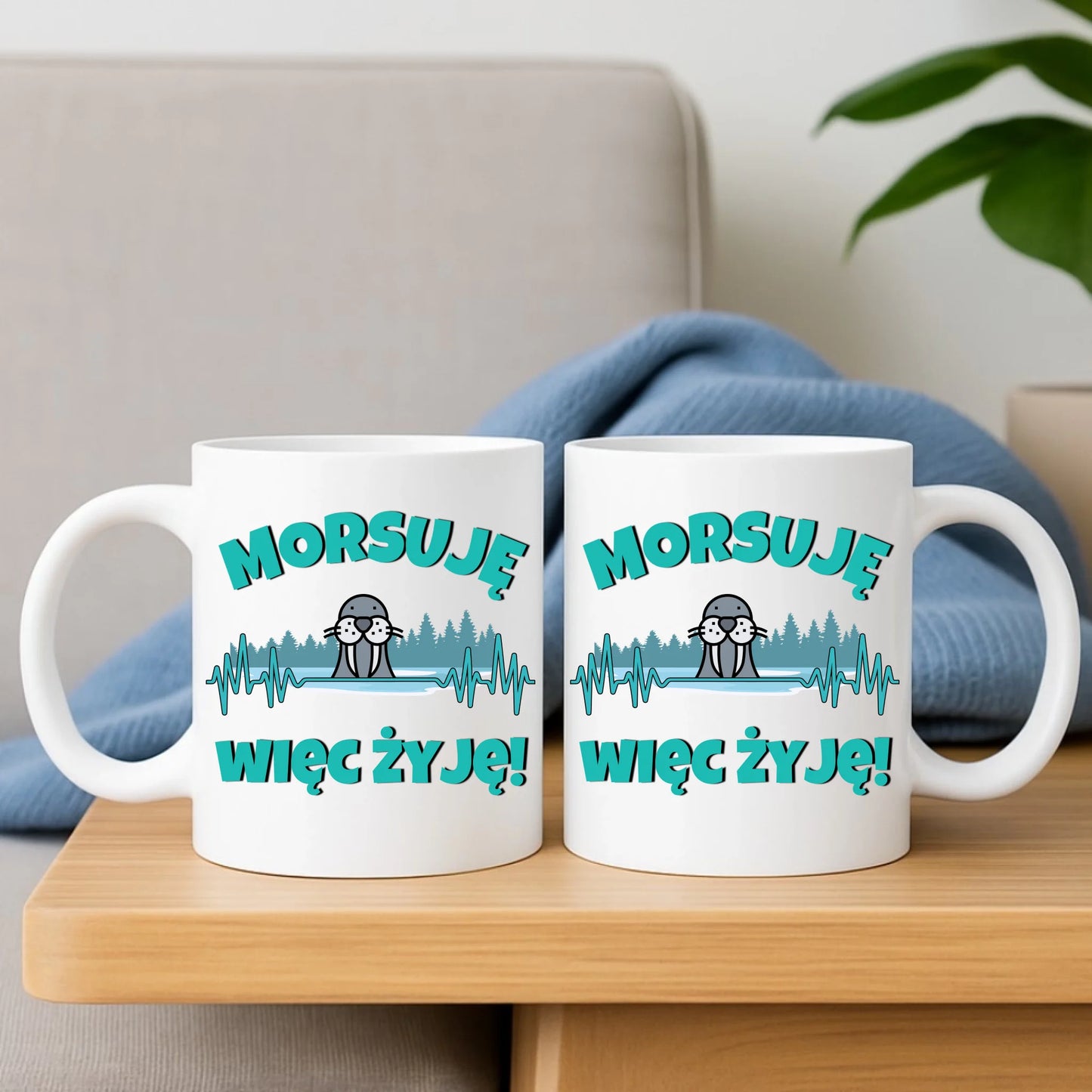 Personalizowany kubek z nadrukiem na prezent
