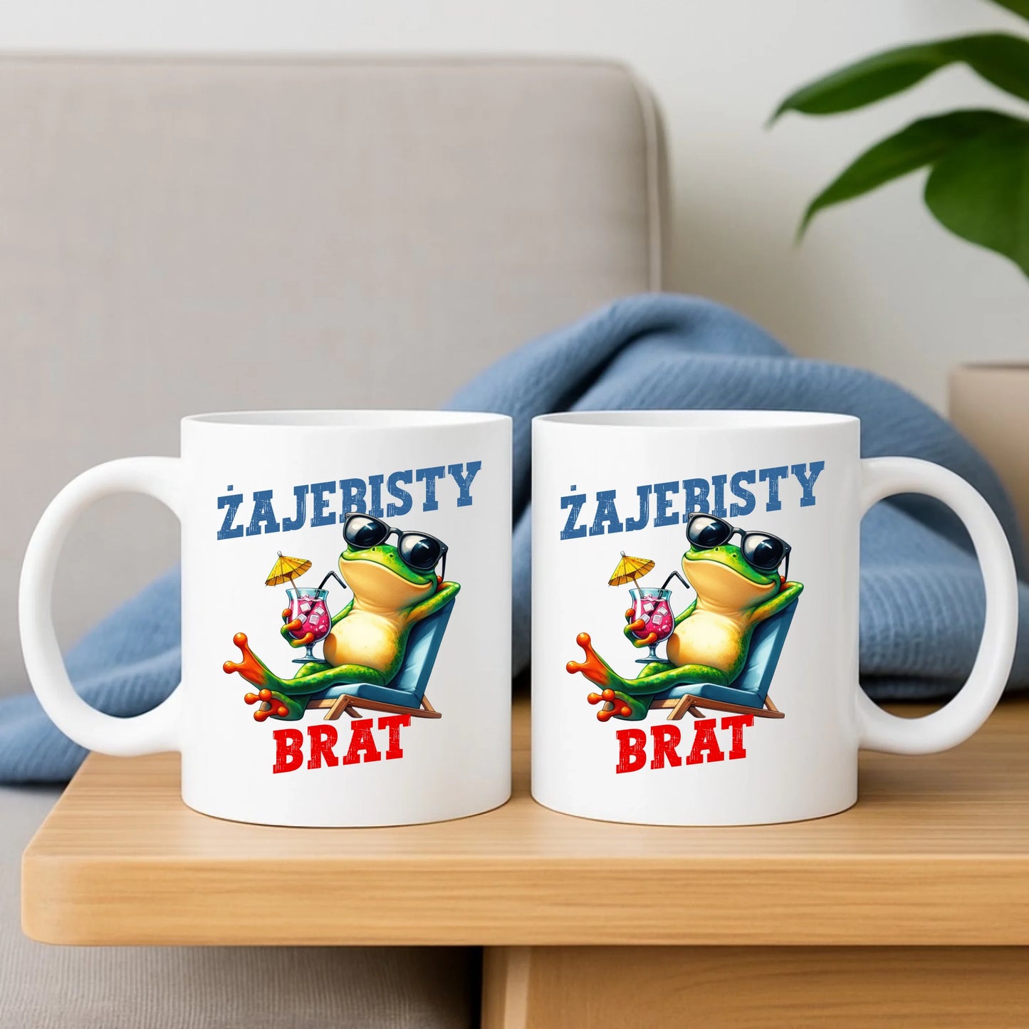 Personalizowany kubek z nadrukiem na prezent